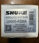 New Shure UA505-RSMA Remote Antenna Mounting Bracket With Bnc. Fixed Price $31.99.