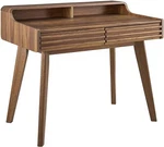 Modway Render Mid-century Modern Writing Desk Walnut. Fixed Price $293.28.