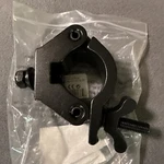 Global Truss Clamp Halfcoupler Heavy-duty Black Power Coat SWL-750KG. Fixed Price $29.99.