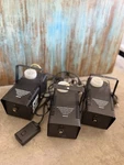 Funky 400W Micro Fog/smoke Machine W/ Wired Remote, 250ML Capacity Set 3. Fixed Price $120.00.