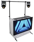 2) Eliminator Lighting Adj Stryker Spot Led Moving Head Lights+facade+truss. Fixed Price $1829.95.