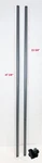 Canopy Repair Kit 2 Truss Bars 47" Cross Connector For Quest Coleman Quik Shade. Fixed Price $15.00.