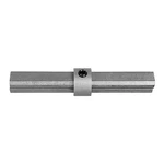 The Light Source Mega-quick Splice For 1-1/4" Sch. 40 Pipe, Aluminum Finish. Fixed Price $23.00.