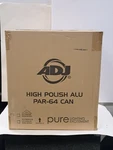 New American Par 64A Stage Light W/ Frame High Polish Adj Nib. Fixed Price $149.99.