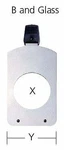Etc 400PH-G Glass Pattern Holder For Source Four Fixtures, Size B. Fixed Price $16.80.