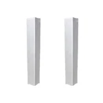 Pair Of Pro X White 9.84FT 3 Meter Lycra Cover Scrim Sleeves. Fixed Price $160.00.