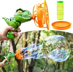 Dinosaur Bubble Gun Blower Toy W/ Solution Outdoor Summer Kids Gift Party Fun. Fixed Price $19.99.