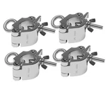 Global Truss Clamp Heavy Duty W/ Eyebolt For 50MM Tubing 4 Pack. Fixed Price $128.00.