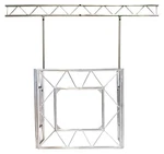 American Pro Event 2 Foldable Portable Metal Booth Facade+truss Adj. Fixed Price $919.90.