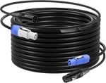 24.6 Ft Powercon And Dmx Extension Cable, 13AWG Ac 3PIN Xlr Signal Com. Fixed Price $97.99.