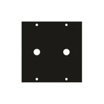 Middle Atlantic 3/8X2 Ucp Module With Two 3/8" Punchouts. Fixed Price $13.84.