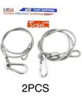 Stage Light Safety Cables 47 , Stainless Steel Security Cable.multi USE/2PCS. Fixed Price $12.94.