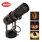 15W White Spot Led Stage Light With 4 Adjustable Apertures For & Parties. Fixed Price $42.67.
