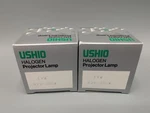 (2) Ushio Exw JCR82V-300W/MR13 Halogen Projector Lamp New Bulb. Fixed Price $14.44.