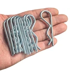 16 Pcs Heavy Duty Cotter Pins,hitch Clips Spring Retaining Wire Hair. Fixed Price $6.94.