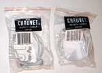 Chauvet CH-05 Safety Cables Lighting Wires Pair CH05 Upc 781462000059 Strong. Fixed Price $12.50.
