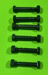 6PK Shear Pin & Nut Set For Ariens 52100100 Pro 26" 28" 32" 66" Snow Blowers. Fixed Price $8.94.