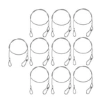 Mfl. Stage Lights Safety Cables 110 Lb Load Duty 31.5'' Stainless Steel Secur.... Fixed Price $31.67.