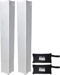 Pro White 6.56FT Meter Lycra Cover Scrims Fits 12" Quad Box Truss Segment. Fixed Price $102.00.