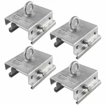(4) Trusst Ct-tent Adjustable Clear Span Clamps For Keder Grooved Beams. Fixed Price $265.40.