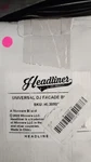 Headliner Universal Dj Facade Scrim Black Open Box. Fixed Price $27.99.