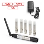 DMX512 Wireless Transmitter Receiver Controller 2.4G Stage Lighting Ue. Fixed Price $150.78.