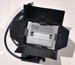 Berkey Colortran Mini King Broad Light / 500W Frosted Lamp Removable Barndoors. Fixed Price $30.00.