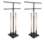 Rockville 4X Saber 23 Hr Battery Dj Tube Lights/wireless Dmx+tree Stands. Fixed Price $1329.95.