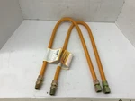Global Pipe EFGC-038-YE-1011-36 Easyflex Stainless Steel Gas Appliance Connector. Fixed Price $35.00.