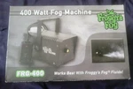 Froggys Fog 400 Watt Halloween Machine With Wired Remote Control, Free Ship. Fixed Price $44.99.