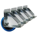 Penn Elcom W2100 4" Recessed Caster Blue Wheel 330LB.HEAVY Duty Pressed Steel. Fixed Price $92.56.