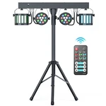 Stage Par Led Dj Lights With Stand Package System Dmx & Remote. Fixed Price $129.99.