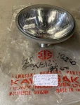 Kawasaki KE125 / KE175 KL250 6V Etc Headlight Glass & Reflector - New Genuine. Fixed Price $60.54.