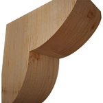 Ekena Millwork 5 1/2W X 12H 12L Crestline Smooth Rafter Tail Douglas Fir. Fixed Price $212.07.