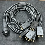 Lex Socapex Soco 19 11FT 6 Channel Stagepin Male Connectors Break-in. Fixed Price $350.00.