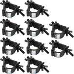 Gbgs 10 Pack Black Truss Clamps,aluminum Alloy Dj Light Clamp,fits O.d. 2 Inch. Fixed Price $82.99.