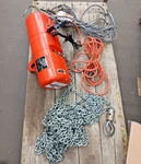 Cm Lodestar Model Electric Chain Hoist 42' Lift 16 Fpm 120 Vac 1/2 Ton Hp. Fixed Price $1529.99.