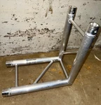Global Truss IB-4060-V 1.64FT Vertical I-beam 2-WAY 90 Degree Corner. Fixed Price $185.00.