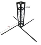 Cedarslink Metal Pipe Base For 8"X8" Black Trussing Box Section Bolted. Fixed Price $99.99.