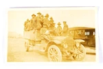 1916 White Truck Transport National Guard Camp Stewart El Paso Tx Border. Fixed Price $20.50.