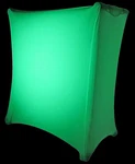 Rockville RSC5W Universal White Dj Scrim Cloth Cover For X Stand+carry Bag. Fixed Price $29.95.