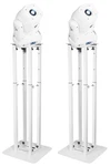 (2) Rockville Spot 260W Dj Moving Head Lights+white Totem Stands. Fixed Price $984.95.