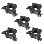 Mountain Ark 5 Pack 33LB Stage Light Clamps For Dj Par Plastic Black. Fixed Price $42.79.