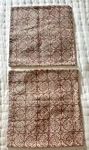 Nwot Pottery Barn Set Of 2 Throw Pillow Cover Only Medallion Global 100% Cotton. Fixed Price $39.88.