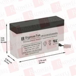Sigmas Tek SP12-0.8 / SP1208 (new No Box). Fixed Price $11.55.
