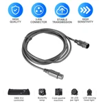 1-24PCS 10FT/3M Dmx Cable 3-PIN Signal Xlr Connection Stage Par Light Wire. Fixed Price $49.39.