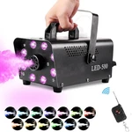 Smoke Machine, Fog Halloween Indoor- Stage Led Lights With 13 Colors. Fixed Price $36.99.