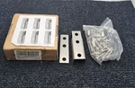 (qty 6) Eoere 3/4 INCH(20MM) Square Tube Clamp Way T-joist Steel Connecto. Fixed Price $19.99.