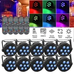 7LED Rgbw Stage Light Beam Dmx Party Dj Strobe Effect Voice-activated Remote. Fixed Price $159.99.