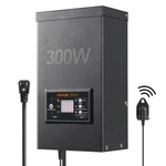 Vevor 300W Low Voltage Landscape Transformer With Timer Photocell Sensor. Fixed Price $99.90.